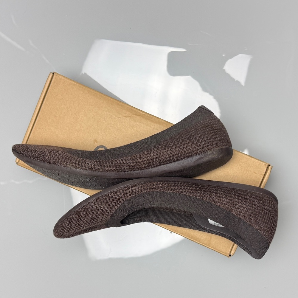 Allbirds Women's Tree Breezer Flats- Cocoa Chocolate Brown-  discontinued color! - Picture 5 of 8